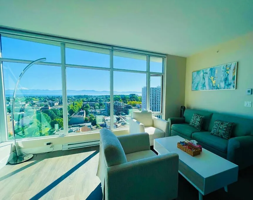 Luxury Downtown 2Bedroom Condo With Ocean Views Victoria Canada