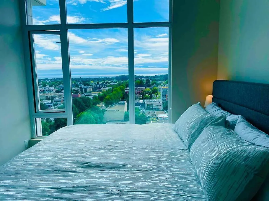 Luxury Downtown 2Bedroom Condo With Ocean Views Victoria